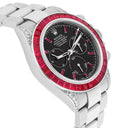 Rolex Daytona 116500LN Custom Black Dial Rubies Bezel Stainless Steel Watch