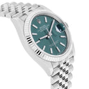 Rolex Datejust 36mm 126234-0051 Stainless Steel Mint Green Dial Jubilee Bracelet 2024