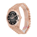 Rolex Day Date 228235-0055 Slate Ombré dial Dial Fluted Bezel 18k Rose Gold Watch