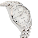 Rolex Day-Date 18239 President Band 18K White Gold Diamond Dial