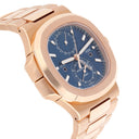 Patek Philippe Nautilus 5990/1R-001 Sunburst blue Dial Rose gold Watch - 2022
