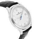 Jaeger-LeCoultre Master Control Date 176.8.40.S Q1548420 Silver Dial New Leather Strap Stainless Steel Watch