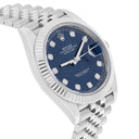 Rolex Datejust 126334-0016 41mm Blue Diamond Dial Jubilee Bracelet Stainless Steel Watch
