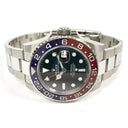 Rolex GMT-Master II  126710BLRO Oyster Bracelet  Stainless Steel Watch Pepsi Bezel Black Dial MINT 2021