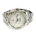 Rolex Sky-Dweller 42mm 336934-0004 Jubilee Stainless Steel with White  Dial Watch 2023