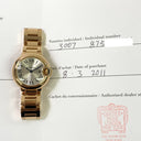 Cartier Ballon Bleu W69002Z2 28mm Rose Gold with Silver Dial Ladies Watch 2011