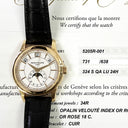 Patek Philippe Complications  Annual Calendar 40mm 5205R-001 Rose Gold With Brown Leather Watch White Dial 2020
