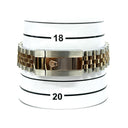 Rolex Datejust 126331 Rose Gold & Steel Jubilee  Men's Watch Wimbledon Roman Dial 2021