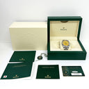 Rolex Oyster Perpetual 41mm 124300-0004 Stainless Steel Watch Yellow Index Dial 2021