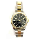 Rolex Sky-Dweller 326933 42mm Stainless Steel And Yellow Gold with Black Dial Watch 2018