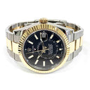 Rolex Sky-Dweller 326933 42mm Stainless Steel And Yellow Gold with Black Dial Watch 2018