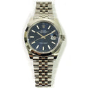 Rolex Datejust 41mm Blue Dial Domed Bezel 126300 Stainless Steel Jubilee Watch 2024