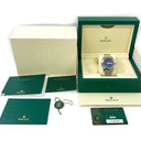 Rolex Datejust 41mm Blue Dial Domed Bezel 126300 Stainless Steel Jubilee Watch 2024