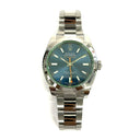 Rolex Milgauss 40mm Stainless Steel 116400GV Index Dial Blue 2015