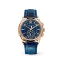 Patek Philippe Annual Calender Chrono 5905R-010 42mm Rose Gold with Blue Dial Watch 2024