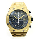 Audemars Piguet Royal Oak Offshore Chronograph 42mm 25721BA.OO.1000BA.02 Yellow Gold with Blue Dial Watch