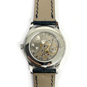Patek Philippe Calatrava 4897G-001 Diamond Blue Dial Ladies White Gold Watch