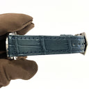 Patek Philippe Calatrava 4897G-001 Diamond Blue Dial Ladies White Gold Watch