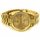 Rolex Datejust 31mm Champagne Diamond Dial 68278 Yellow Gold Ladies Watch