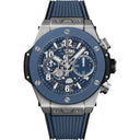 Hublot Big Bang Unico Titanium 441.NL.5171.RX Blue Ceramic 42 mm Blue Skeleton Dial Blue Rubber Strap Watch 2024