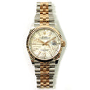 Rolex Datejust 36mm 126231-0031 Jubilee Stainless Steel & Rose Gold Silver Palm Index Dial 2024