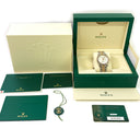 Rolex Datejust 36mm 126231-0031 Jubilee Stainless Steel & Rose Gold Silver Palm Index Dial 2024