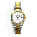 Rolex Datejust White Dial 41mm 126333 Gold/Steel  Watch 2021
