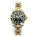 Rolex GMT-Master II 40mm 116713LN Oyster Stainless Steel & Yellow Gold Watch Black Dial 2014