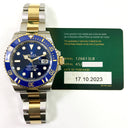 Rolex Submariner 41mm 126613LB  Blue Dial Two Tone YG/SS Men's Watch 2023