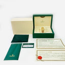 Rolex Datejust 31mm Presidential 68278  Yellow Gold Watch Champagne Diamond Dial 1995