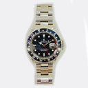 Rolex GMT Master 40mm 16700 Oyster Stainless Steel Watch Black Dial