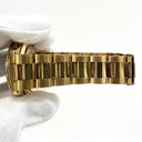 Rolex Daytona 116528 Black Paul Newman Cosmo Yellow Gold Oyster Bracelet Watch 2006
