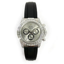 Rolex Daytona 40mm 126539tbr-0002 White Gold with Silver Diamond Dial Watch 2024