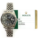 Rolex Datejust 41 126334 Jubilee 41mm Stainless Steel with Slate Gray Dial Watch 2017