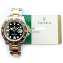 Rolex GMT-Master II 40mm 116713LN Oyster Stainless Steel & Yellow Gold Watch Black Dial 2018
