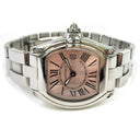 Cartier Roadster W3105955 30mm Stainless Steel with Pink Dial Watch