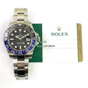 Rolex GMT-Master II Batman 40mm Oyster 116710BLNR Stainless Steel Watch Black Dial 2017