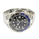 Rolex GMT-Master II Batman 40mm Oyster 116710BLNR Stainless Steel Watch Black Dial 2017