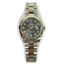 Rolex Datejust 41mm 126334 Stainless Steel Oyster Watch Slate Diamond Dial 2022