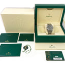 Rolex Datejust 41mm 126334 Stainless Steel Oyster Watch Slate Diamond Dial 2022