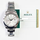 Rolex Datejust II 41mm 116300  Stainless Steel with Silver Dial Watch 2015