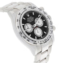 Rolex Cosmograph Daytona 18k White Gold Watch Black Dial "Baby LeMans" 126509