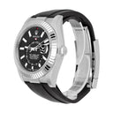 Rolex Sky-Dweller 42mm 336239-0002 White Gold Black Dial Oysterflex Strap