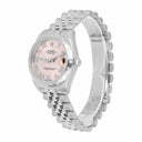 Rolex Ladies Datejust 178344 31mm Pink Dial Scattered Diamond Bezel Jubilee Band - 2017