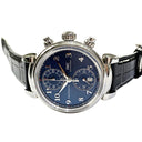IWC Da Vinci Chronograph IW393402 Stainless Steel with Black Alligator Leather Watch 2018