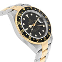 Rolex GMT Master II Black Dial Yellow Gold Steel Mens Watch 16713 Complete 2008