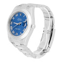 Rolex Datejust II 116300-0004 Steel Blue Roman Dial Oyster Bracelet Mens 41mm Watch