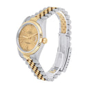 Rolex Datejust 36 Two Tone Champagne Dial Jubilee Band 16233 Circa 1995