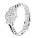 Rolex Datejust 36mm Stainless Steel 16014 Silver Linen Dial, Circa 1987