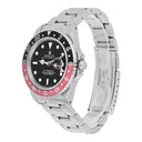 Rolex GMT-Master 40mm COKE Black Stainless Steel Watch Black/Red 16710 Year 1995